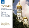 Taneyev__S_i___Complete_String_Quartets__Vol__1