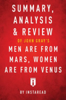 Summary__Analysis___Review_of_John_Gray_s_Men_Are_from_Mars__Women_Are_from_Venus