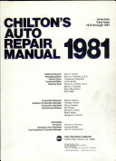 Chilton_s_Auto_repair_manual__1981