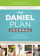 The_Daniel_plan_journal